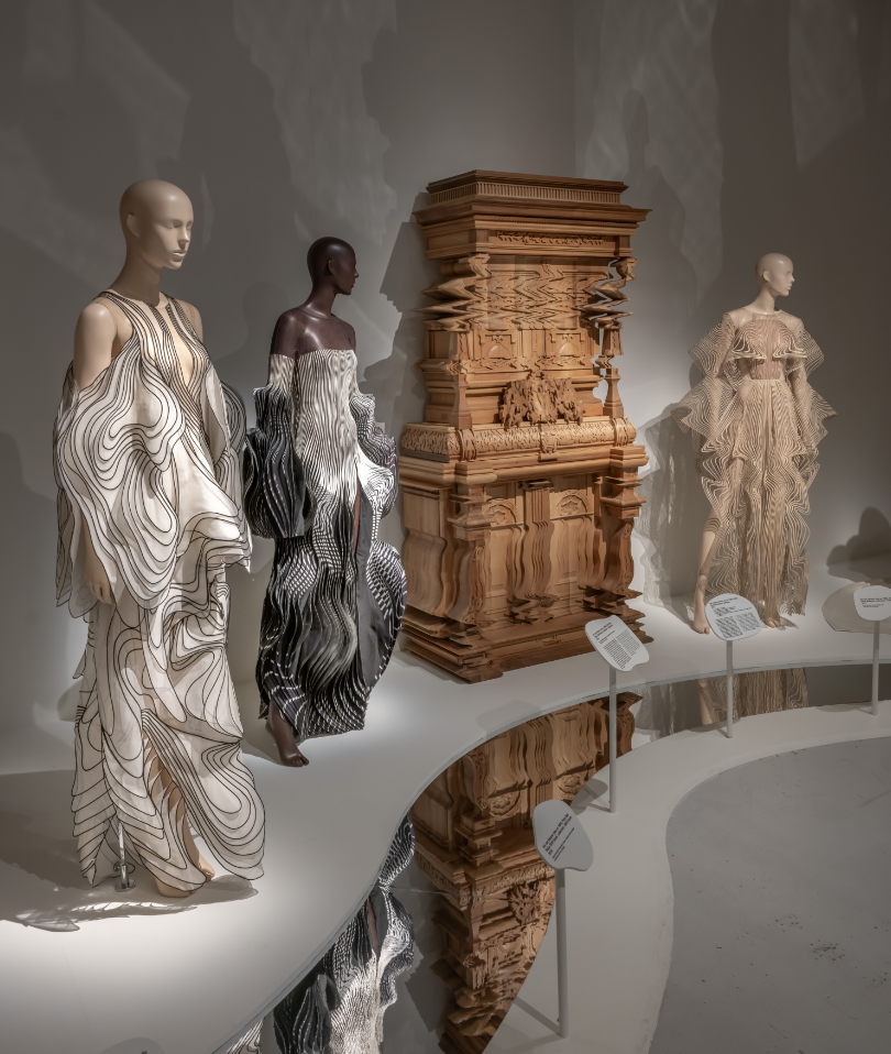 Sculpting the Scenses - Iris van Herpen 10 Gabrielle Chanel. Fashion Manifesto at Victoria and Albert Museum